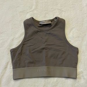 AUTHENTIC ESSENTIALS FEAR OF GOD TANK TOP BRA SIZE SMALL